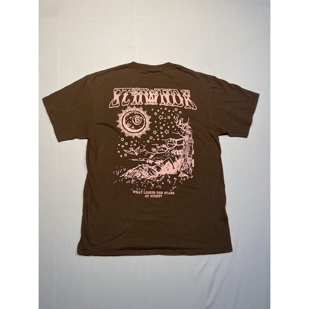 8THWNDR 2021 Graphic TShirt Brown and Pink RARE Size Medium